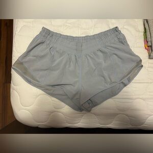 Light blue lulu shorts 2.5 inseam